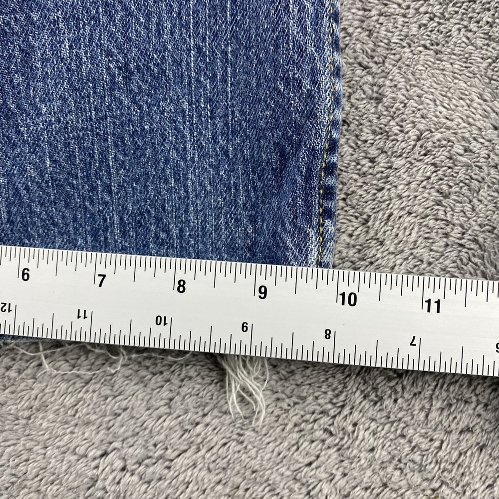 Levis 569 Loose Straight Jeans Mens 38x29 Blue Mid Rise Medium Wash - Picture 7 of 16